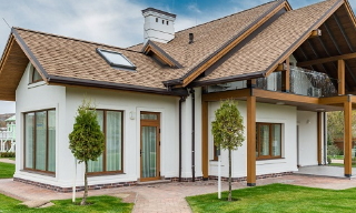 Проект дома с мансардой в Минусинске | цена от 308460 рублей от Строй-Мнс