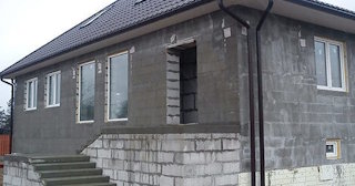 Фасад из газобетона для дома в Минусинске - Строй-Мнс, качественная отделка от 2057 руб.