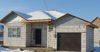 Одноэтажные дома из пеноблоков под ключ в Минусинске - от 133666 рублей